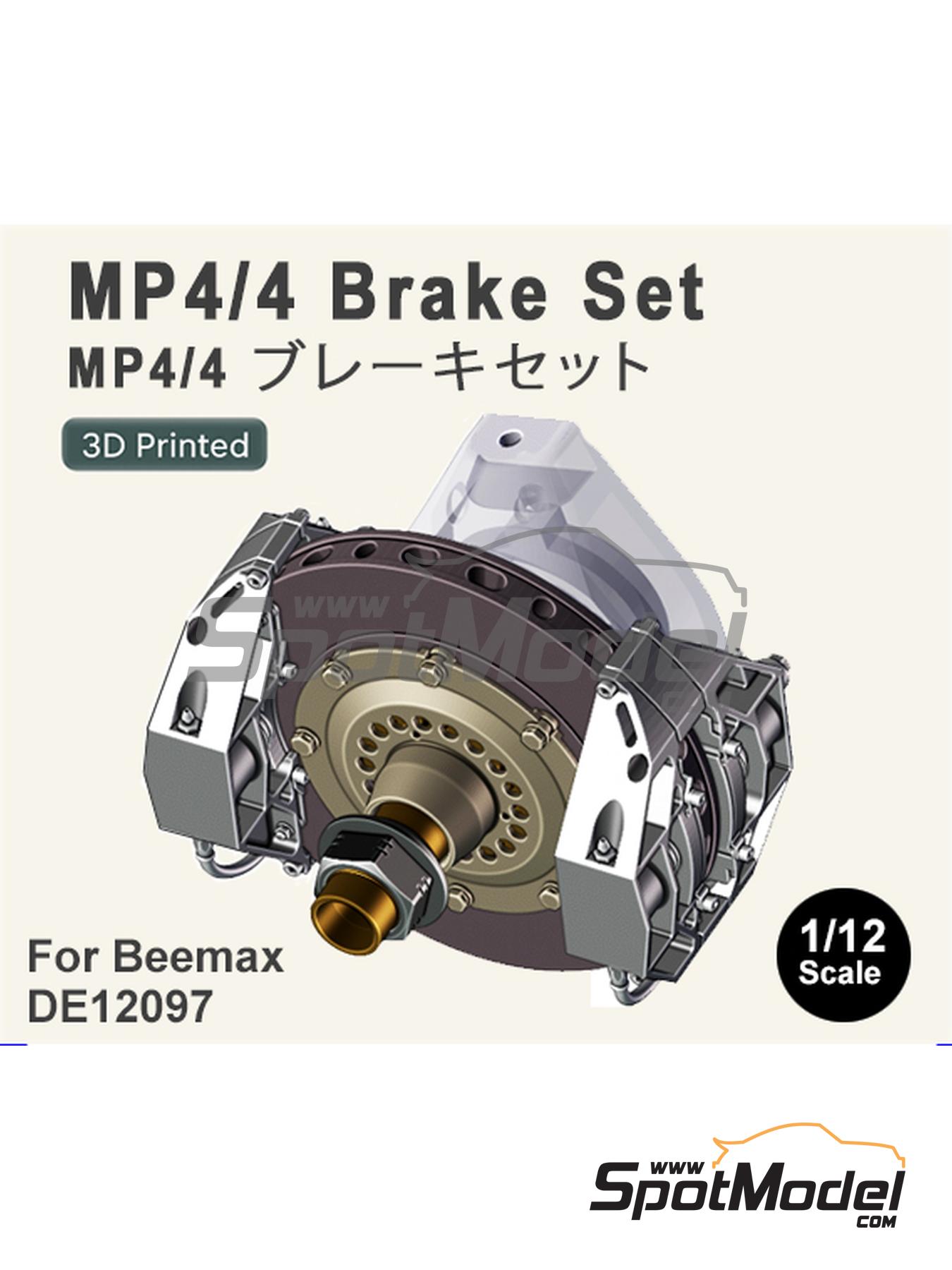ぶーページ Fat Frog Models DE12097: Brakes 1/12 scale - Brake set for McLaren